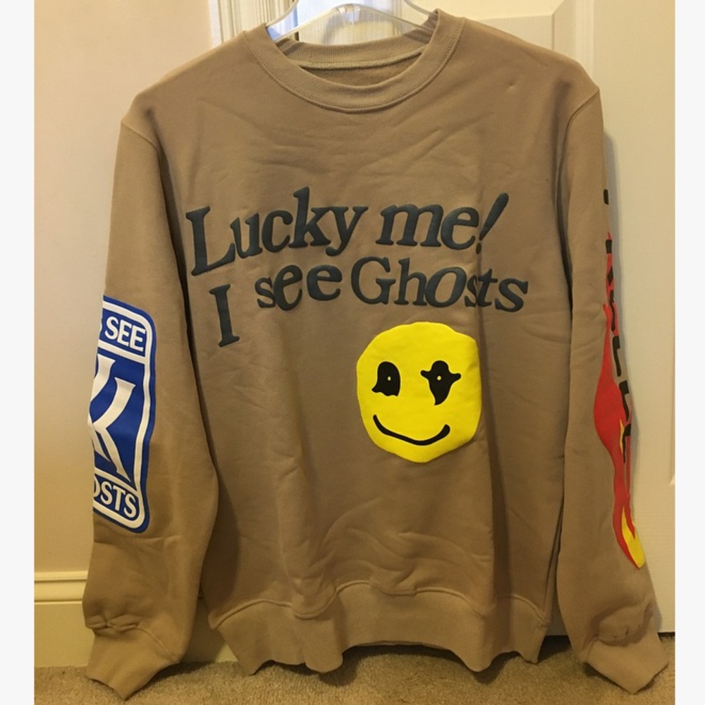 Camp Flog Gnaw  Lucky Me I See Ghosts Hoodie Sz XL